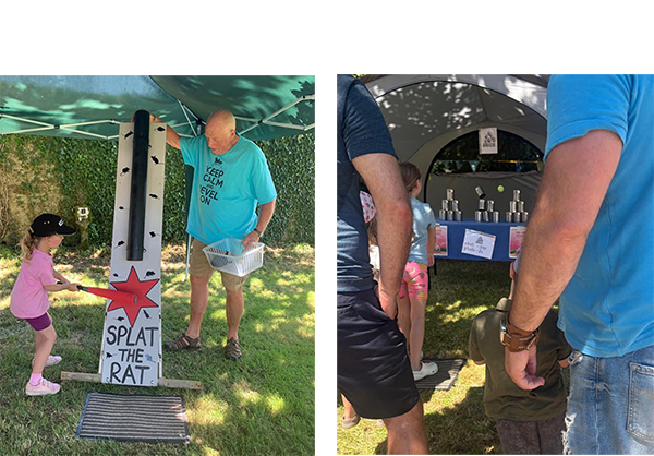 Splat the Rat is one of our most popular activities for children and adults at the Rose Ash Revel